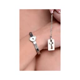 Master Series Cuffed Locking & Key Necklace, image 1