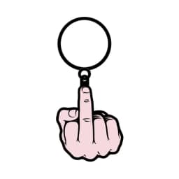 Middle Finger Keychain (net) - Image 3