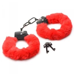 Ms Cuffed in Fur Handcuffs, image 2