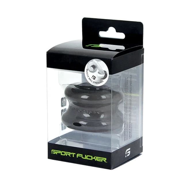 MUSCLE BALL STRETCHER BLACK (NET)  - Image 1