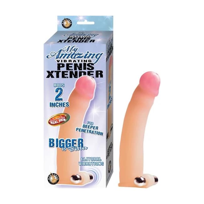 My Amazing Vibrating Penis Xtender Flesh - Image 1