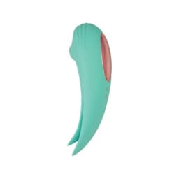 Mystique Vibrating Suction Vibe Aqua, image 4