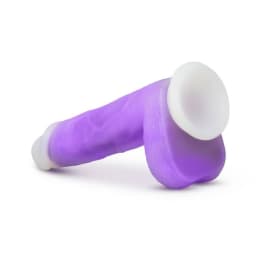 Neo Elite Encore 8 Vibrating Dildo Purple " - Image 5