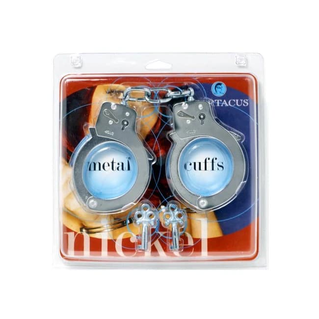 Nickle Single Lock Handcuffs - Image 1