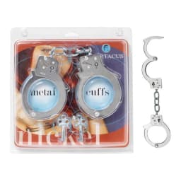 Nickle Single Lock Handcuffs, image 2