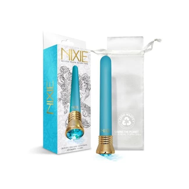 Nixie Jewel Satin Classic Vibe Aquamarine - Image 3