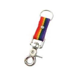Nylon Key Tag w/ Scissor Snap, image 1