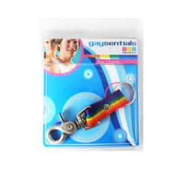Nylon Key Tag w/ Scissor Snap, image 2