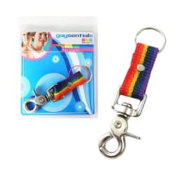 Nylon Key Tag w/ Scissor Snap, image 3