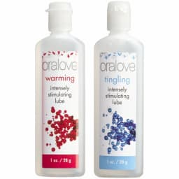 Oralove 2 Pack Lube Warming & Tingling, image 2