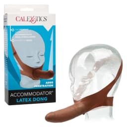 Original Accommodator Latex Dong Brown - Image 1