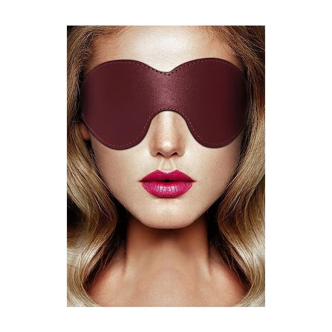 Ouch Halo Eyemask Burgundy - Image 1