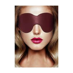 Ouch Halo Eyemask Burgundy - Image 1