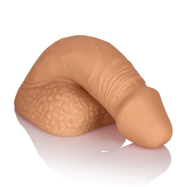 Packer Gear 5in Silicone Penis Tan - Image 2