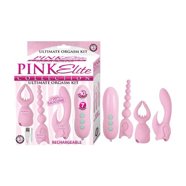Pink Elite Collection Ultimate Orgasm Kit - Image 1