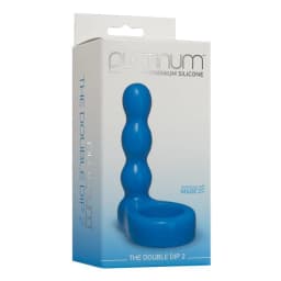 Platinum Silicone Double D Blue - Image 1