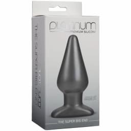 Platinum Silicone Super Big End Charcoal, image 2