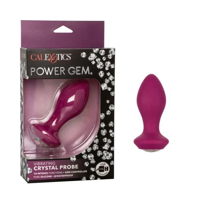 Power Gem Vibrating Crystal Probe- Purple - Image 1