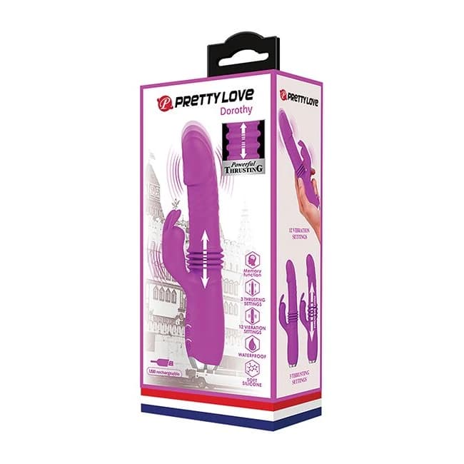Pretty Love Dorothy Thrusting Rabbit Purple - Image 1