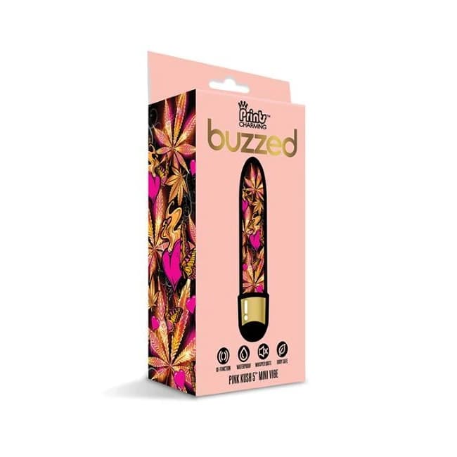 Prints Charming Buzzed 5 Mini Vibe Pink Kush " - Image 1