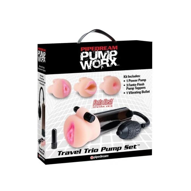 Pump Worx Travel Pump Trio Set - Image 1