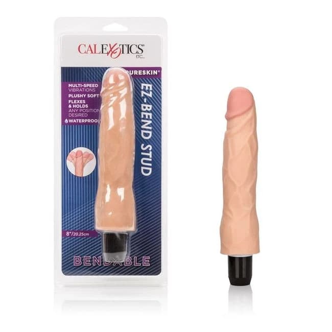 Pureskin Ez Bend Stud 8in Dong - Image 1