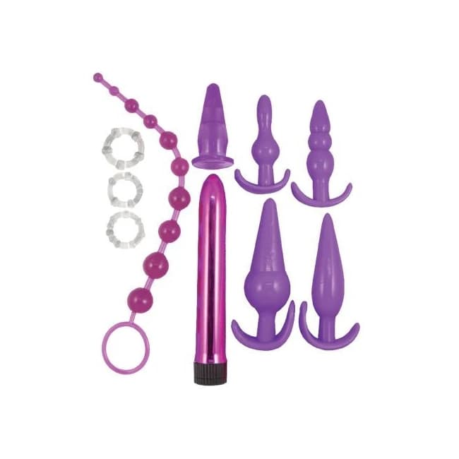Purple Elite Collection Anal Play Kit Purple - Image 2