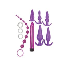 Purple Elite Collection Anal Play Kit Purple - Image 4
