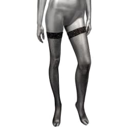 Radiance Plus Size Thigh High Stockings - Image 2