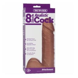 Realistic Dong-8in Mulatto Bx, image 4
