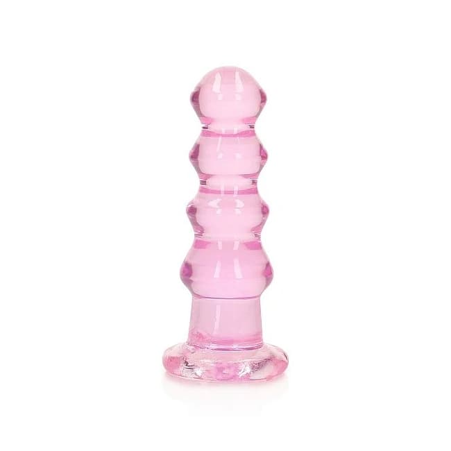 Realrock Curvy Dildo or Butt Plug Pink - Image 1