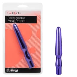 Rechargeable Anal Probe Metallic Purple, image 1
