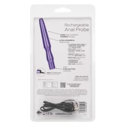 Rechargeable Anal Probe Metallic Purple, image 4