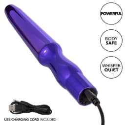 Rechargeable Anal Probe Metallic Purple, image 7