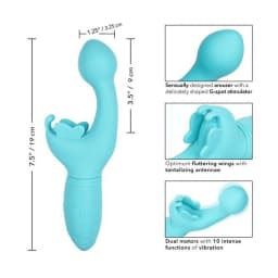 Rechargeable Butterfly Kiss Blue, image 3