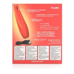 Red Hot Flare Clitoral Dual Teasers - Image 5