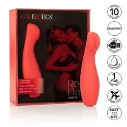 Red Hot Ignite Clitoral Flickering Massager, image 5