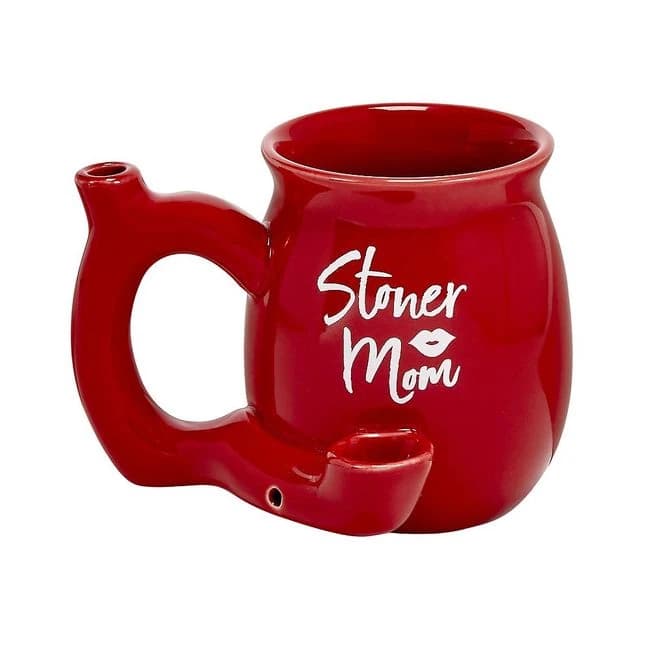 Red Stoner Mom Mug - Image 1