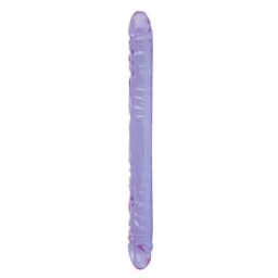 Reflective Gel Veined Double Dong 17.5in - Image 1