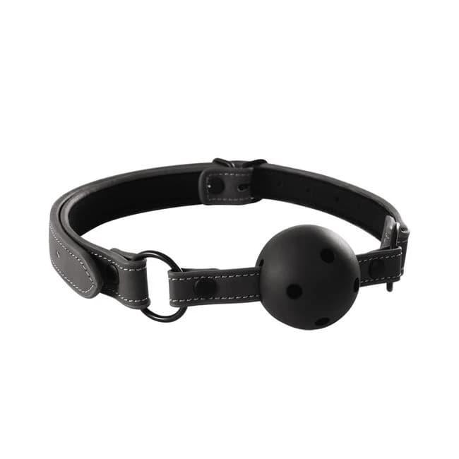 Renegade Bondage Ball Gag Black - Image 1