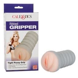 Ribbed Gripper Tight Pussy Ivory - Image 1