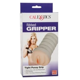 Ribbed Gripper Tight Pussy Ivory - Image 2