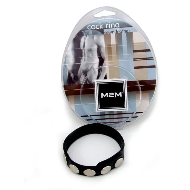 Ring Leather 5 Snaps Black - Image 2