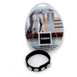 Ring Leather 5 Snaps Black - Image 2