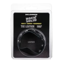 Rock Solid Leather 5 Snap Black, image 1
