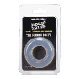 Rock Solid Ribbed Donut Translucent, image 1