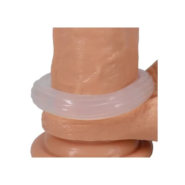 Rock Solid Ribbed Donut Translucent - Image 2