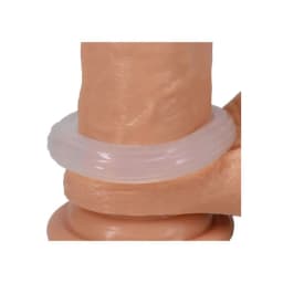Rock Solid Ribbed Donut Translucent, image 2
