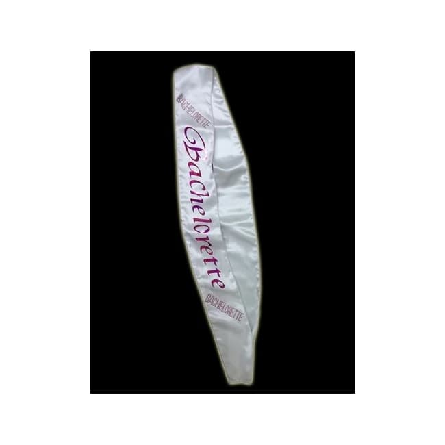 Sash Bachelorette W/pink Stones - Image 1