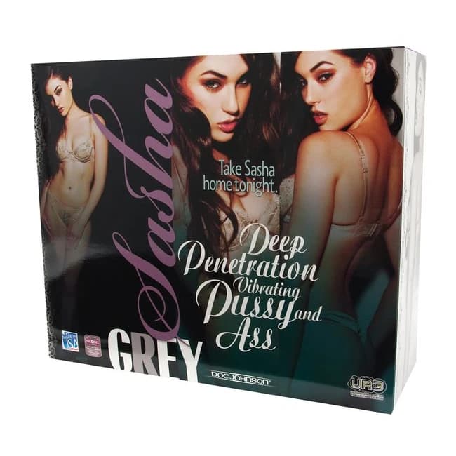Sasha Grey Pussy & Ass Vibrating - Image 1